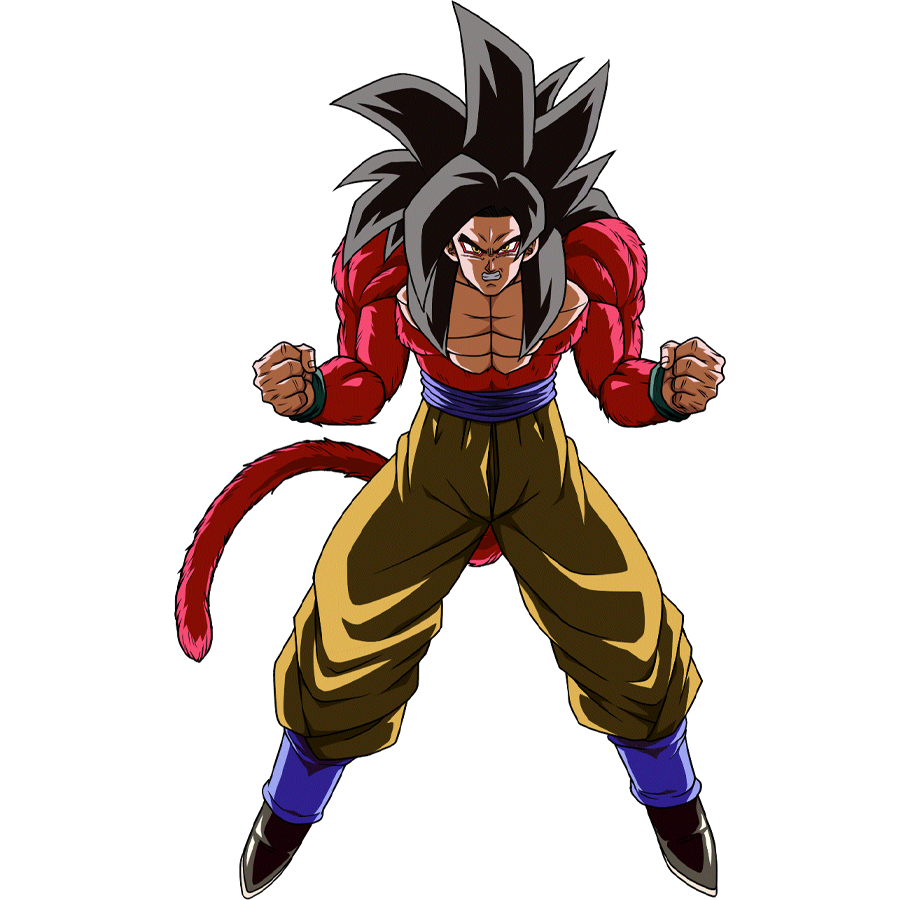 Goku Super Saiyajin 4 by Robzap18 on DeviantArt