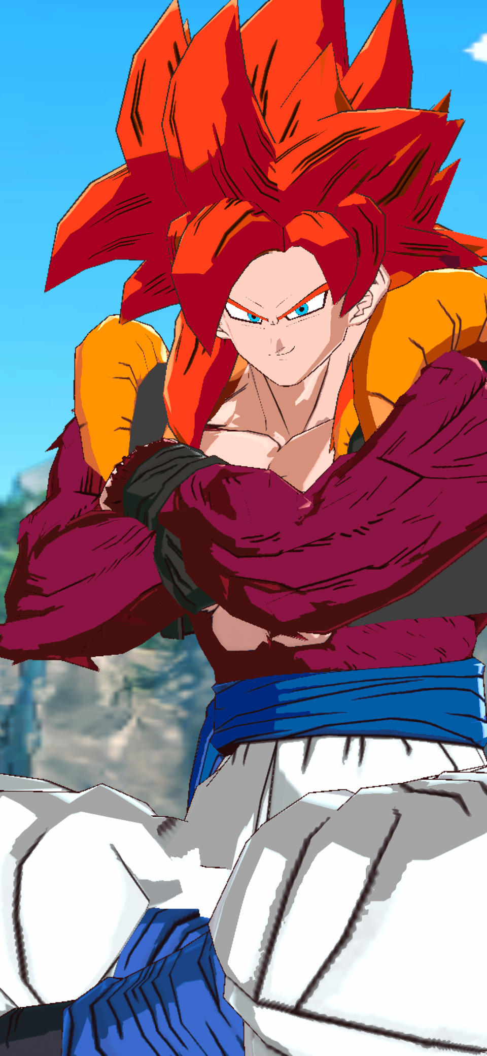 Gogeta Jr (Super Saiyan 4) by KedarCockings on DeviantArt