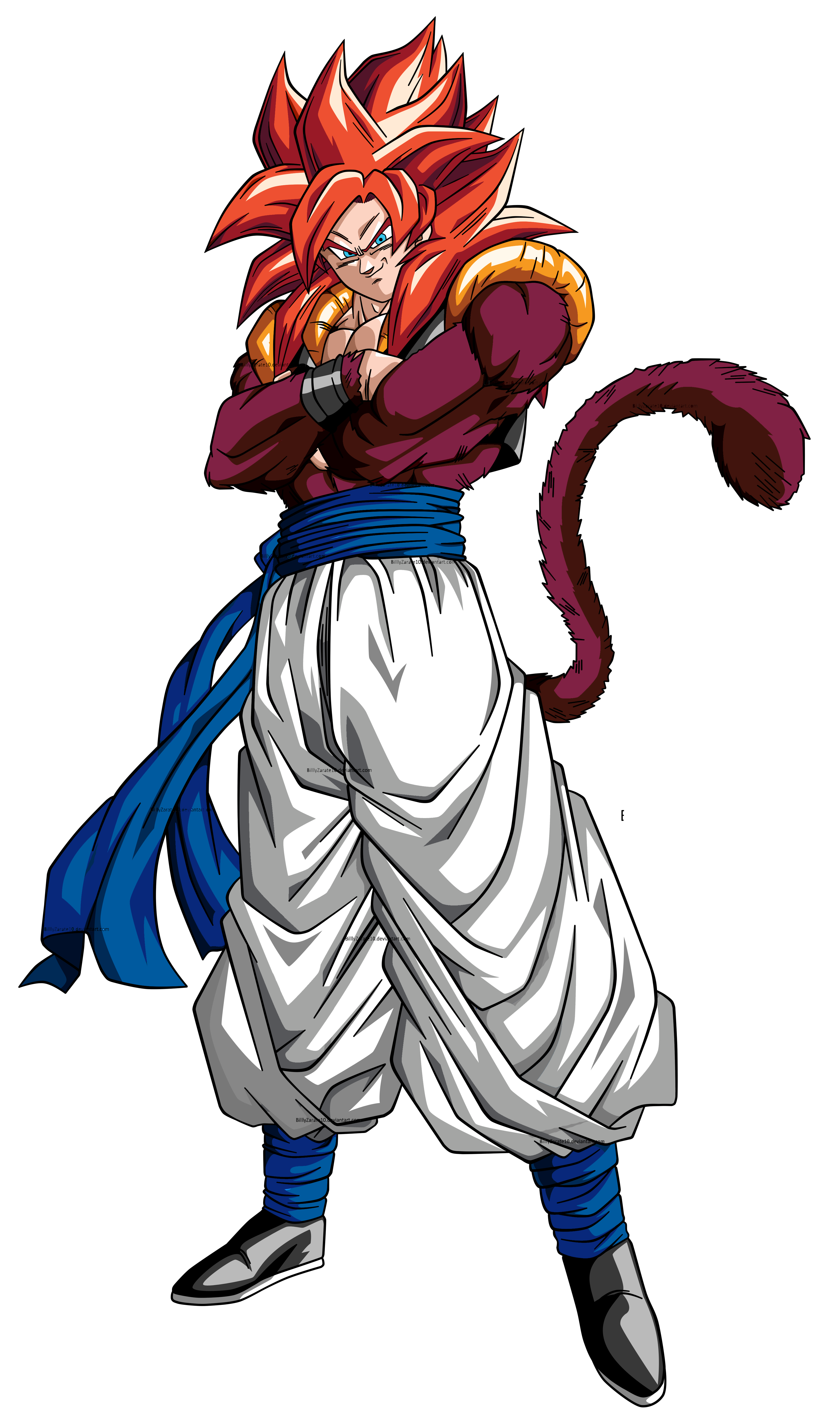 Gogeta SSJ4 Limit Breaker (GT Palette) by dontnow222 on DeviantArt