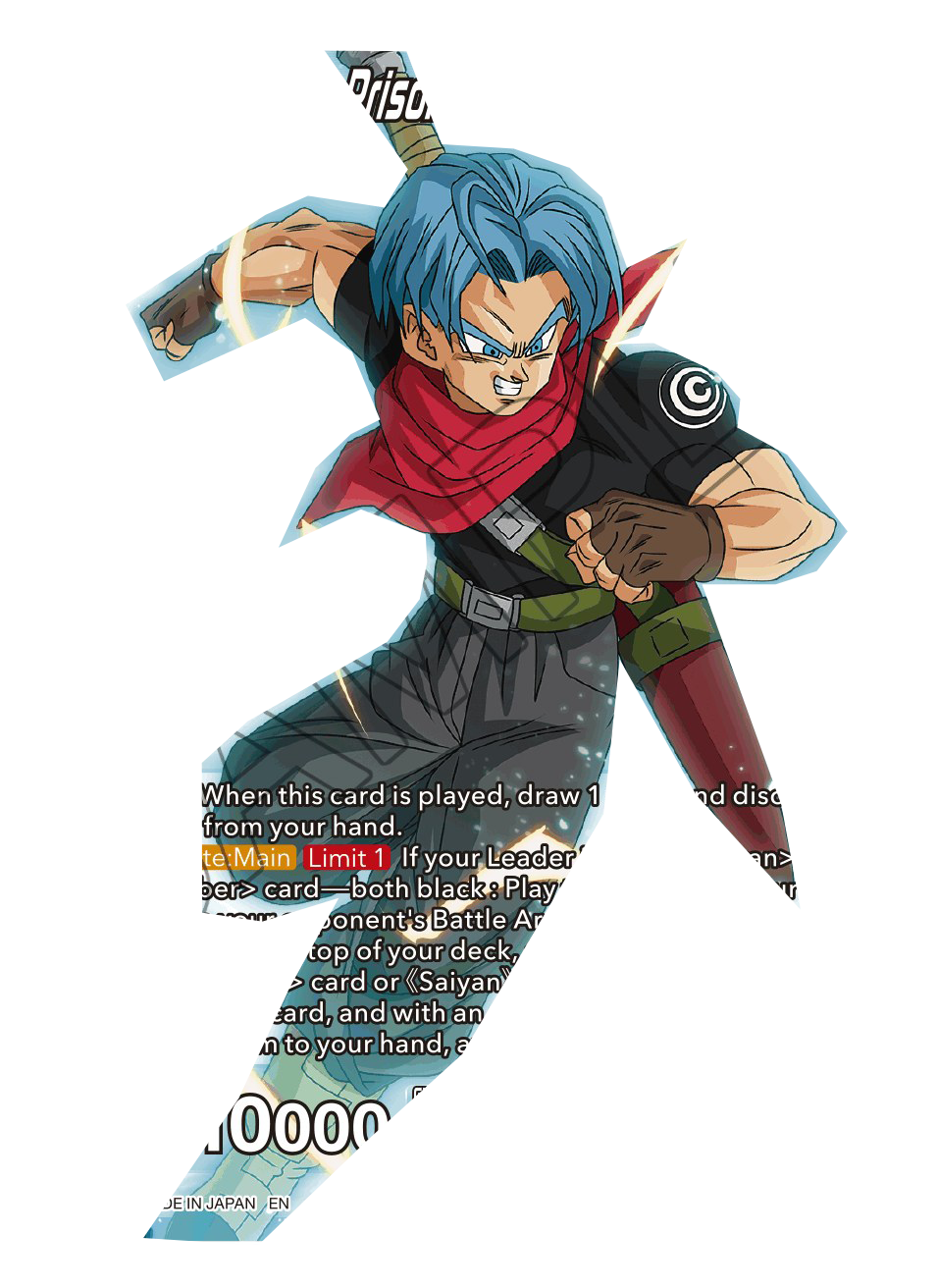Future Trunks Render DBS Cardgame by Robzap18 on DeviantArt