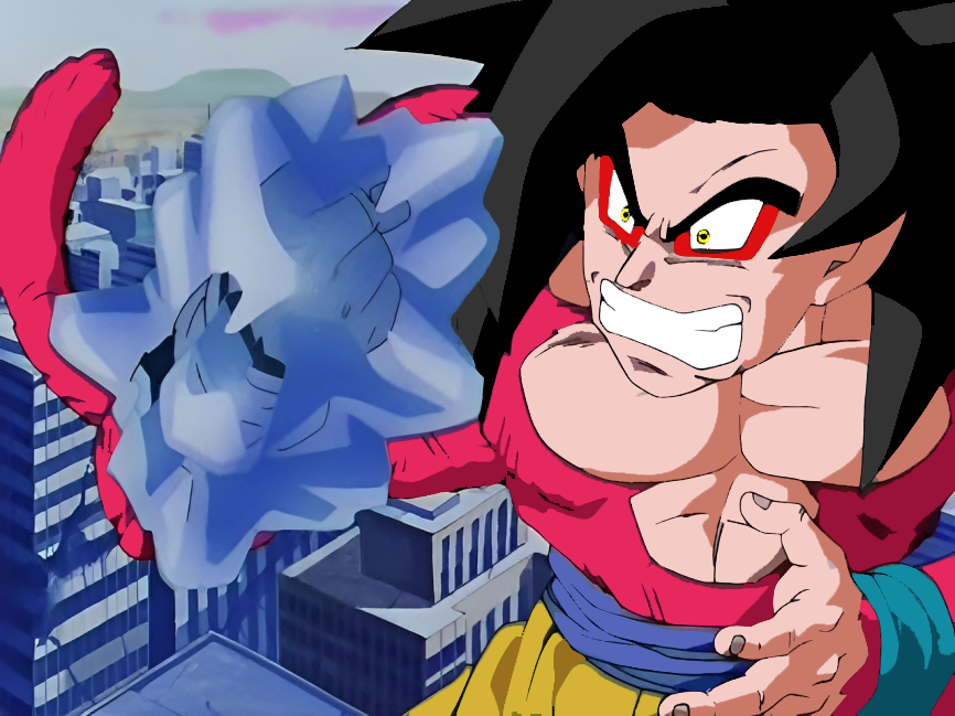 Goku Super Saiyajin 4 by Robzap18 on DeviantArt