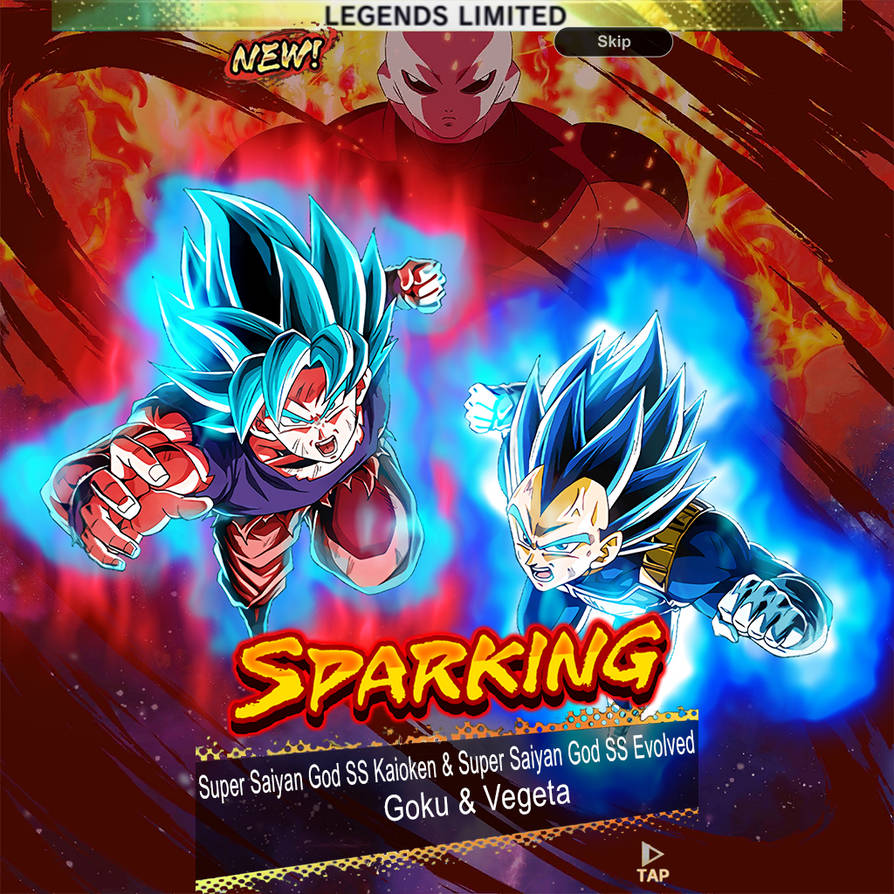 Ssb Evolved LF Tag SSB Kaioken and SSB Evolved Goku and Vegeta by Robzap18 on ...
