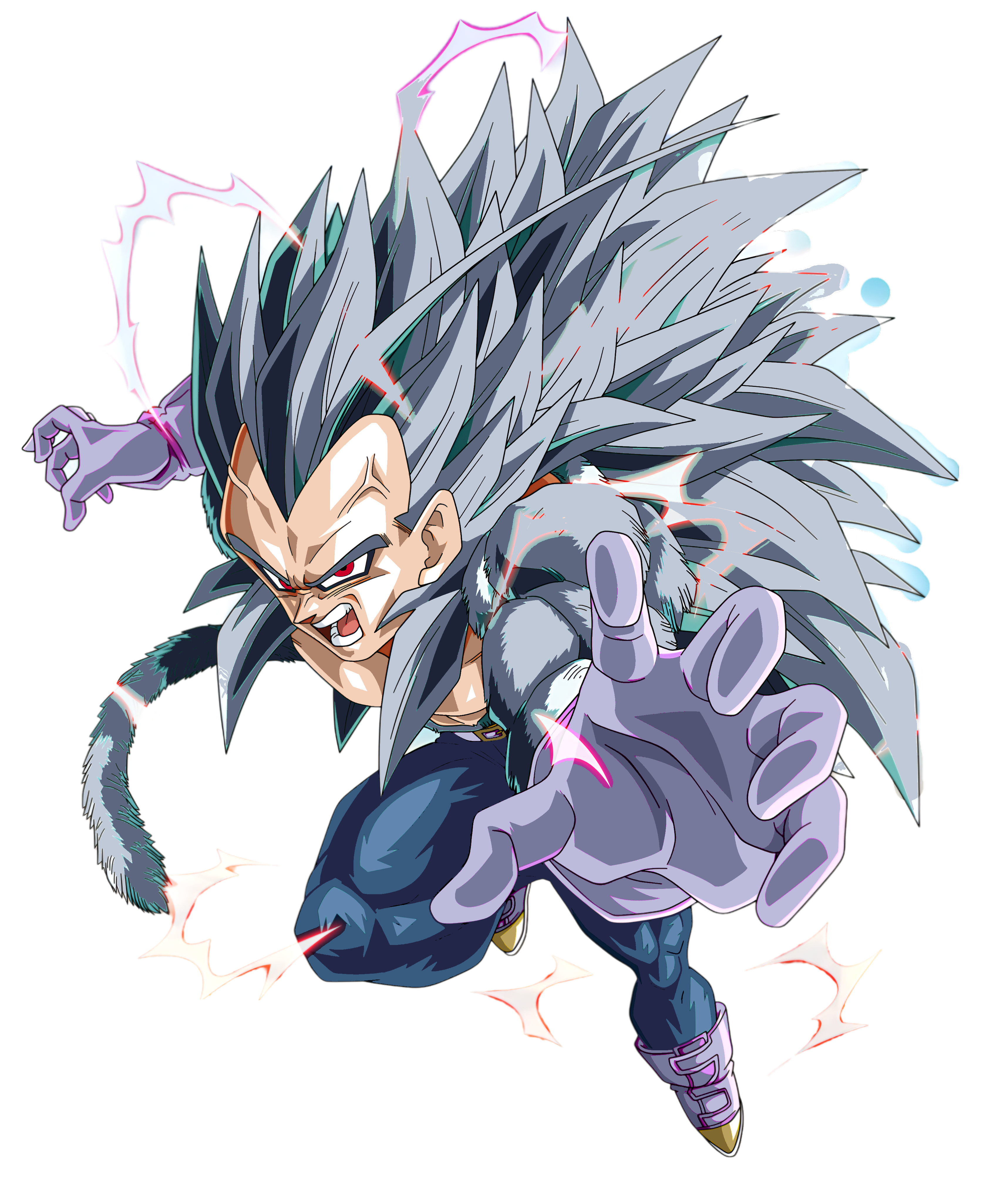 Ssj5 Super Saiyan 5 Vegeta by Robzap18 on DeviantArt