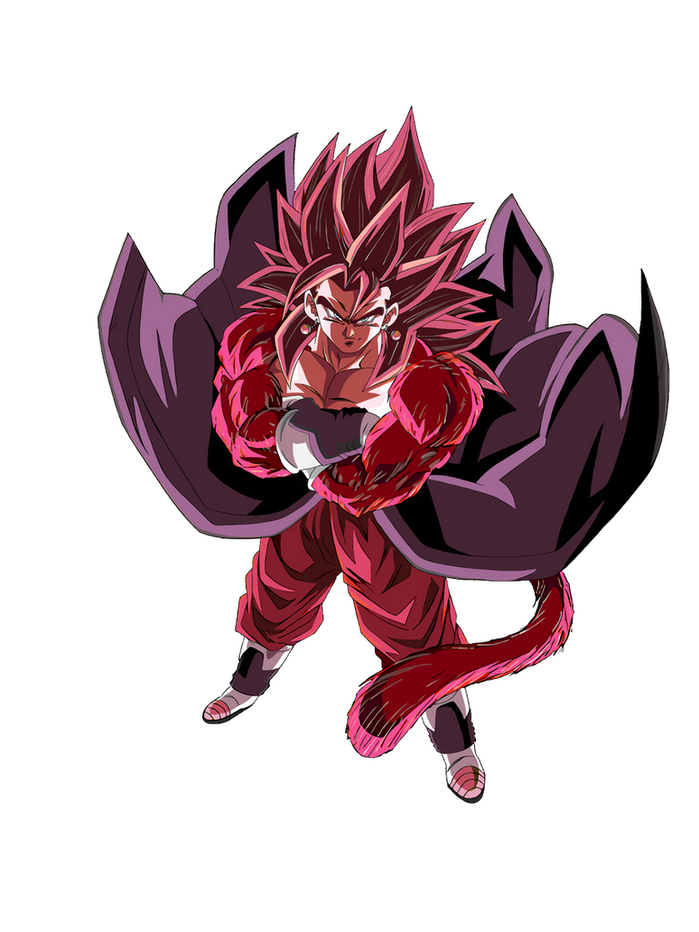 Super Saiyan 4 Limit Breaker Xeno Vegito by Robzap18 on DeviantArt