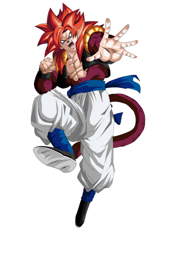 SSJ4 Gogeta GT by Robzap18 on DeviantArt