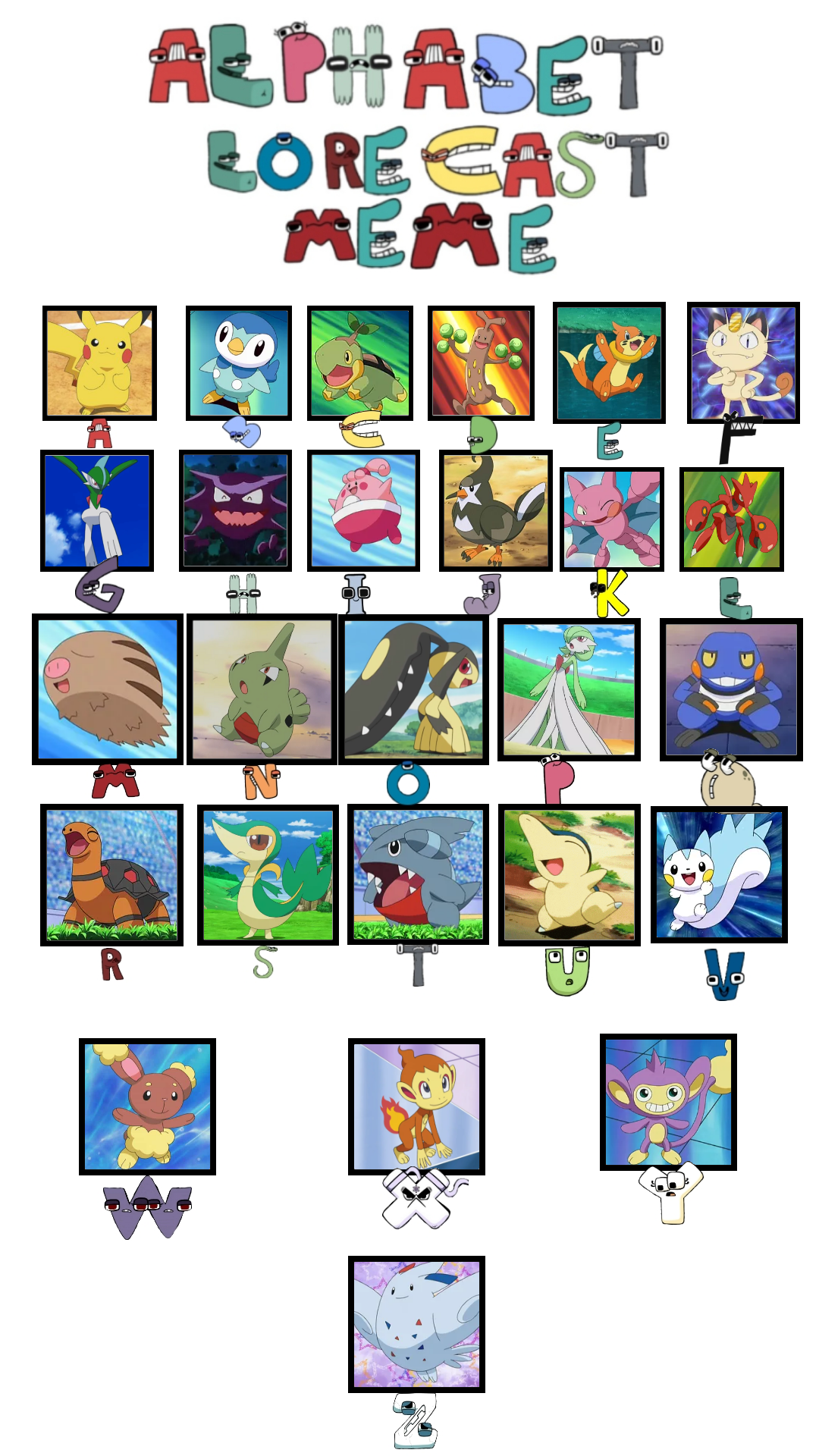 Pokemon K Alphabet Lore