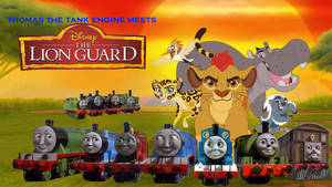 Thomas the Tank Engine Meets the Lion Guard Poster