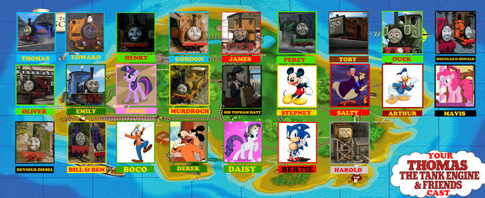 Sir Handel the Proud Engine and Friends