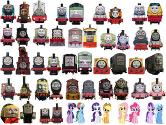 My favorite TTTE and MLP ships