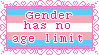 Stamp: Gender has no age limit by PrincessSkyler