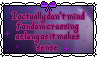 Stamp: I don't mind it by PrincessSkyler