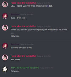 Eat water