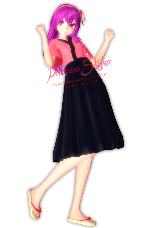 MMD Ume (No DL) by PrincessSkyler on DeviantArt