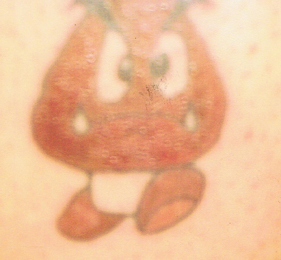 goomba tattoo by zomboi1988 on DeviantArt