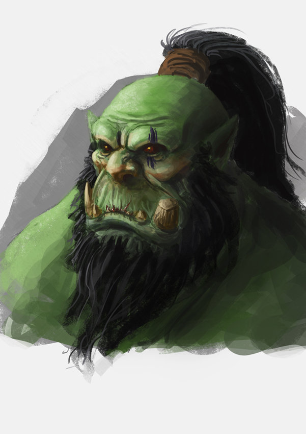 Random Orc Orc sketch by Izzual on DeviantArt
