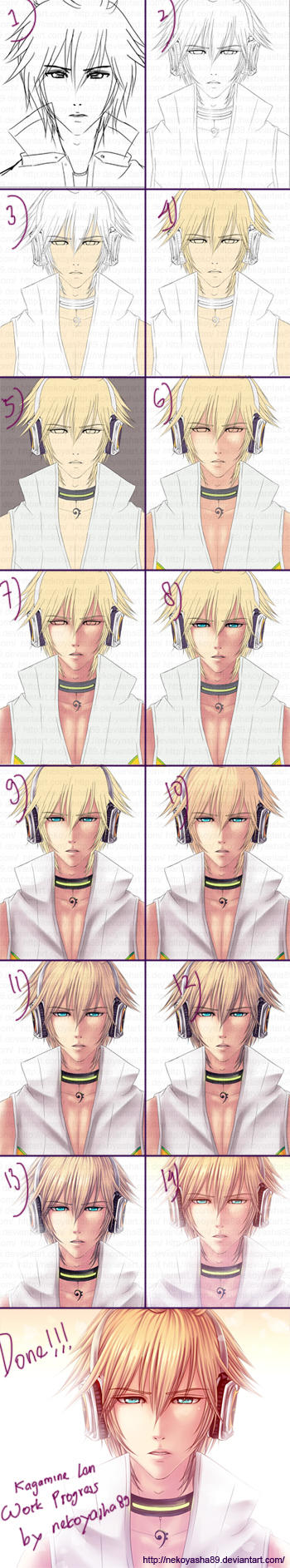 Progress Kagamine Len - Missing