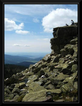 Lunch on the rock