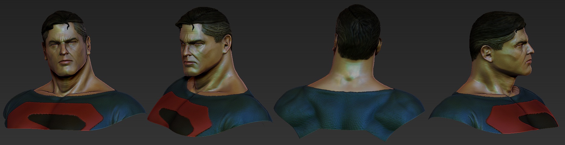 Kingdom Come Superman head