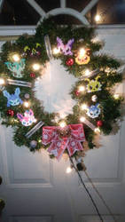 Eeveelutions christmas wreath 