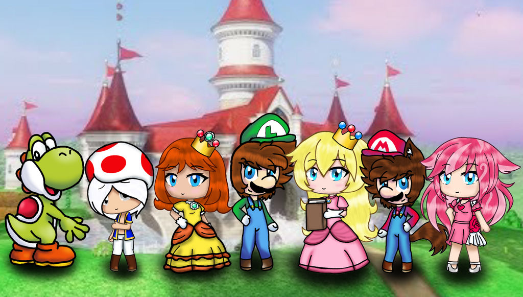 Gacha Edit (the Mario crew) by princesskirbyswirl on DeviantArt