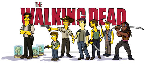 Walking Dead / Simpsonized