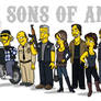 Sons of Anarchy / Simpsonized