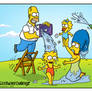 ALSIceBucketChallenge with The Simpsons