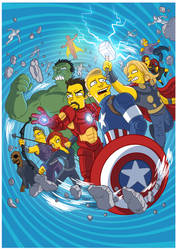 Avengers Age of Ultron Simpsonized