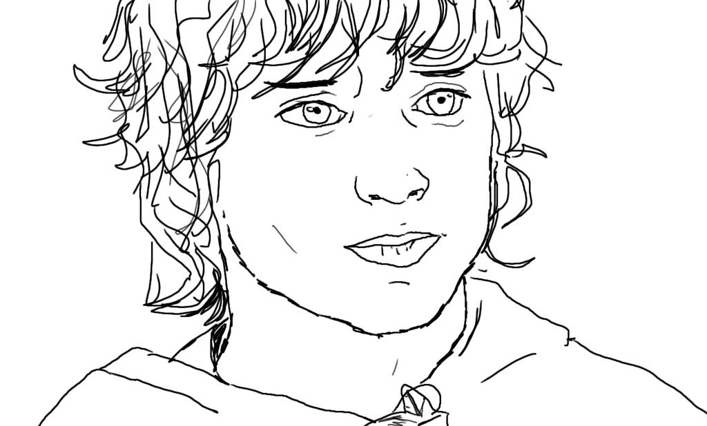 Frodo Baggins Deviantart Frodo Baggins by Wishiwasahobbit on DeviantArt