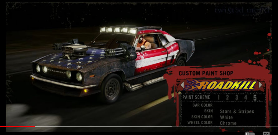 Road Kill Deviantart RoadKill Skins USA flags by TwistedMetal2013 on DeviantArt
