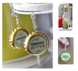 Bottle Cap Earrings