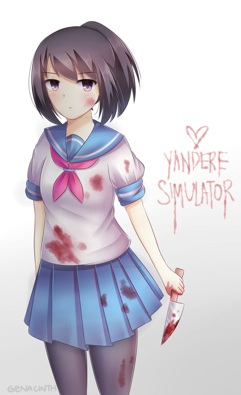 Yandere-chan (+speedpaint)