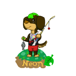 Neon Animal Crossing form