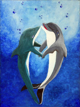 Dolphins In Love