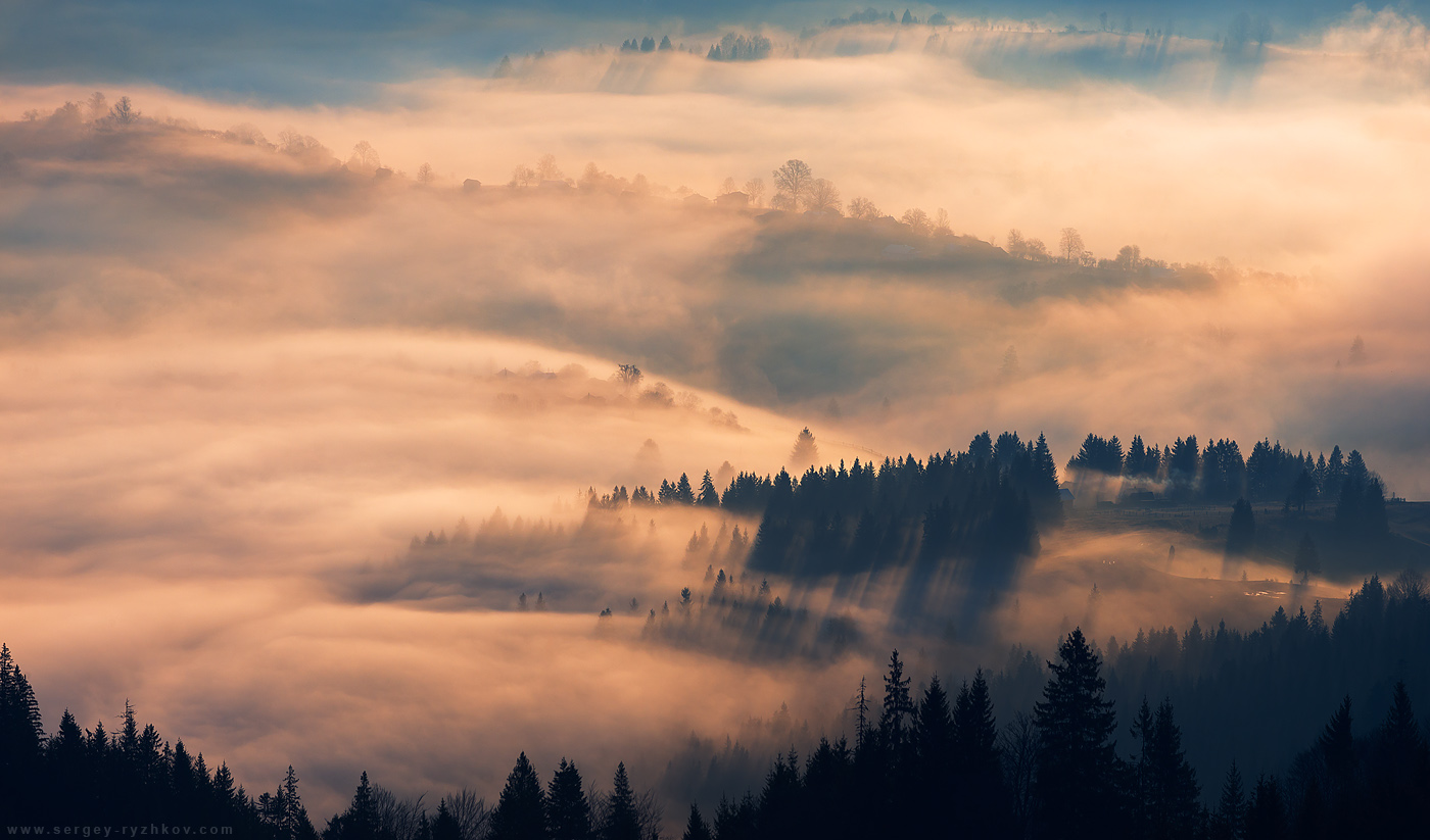 Morning in Carpathians