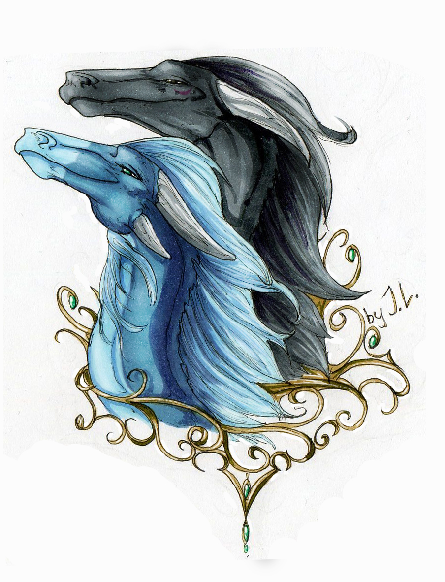 Flowing manes by Aarok