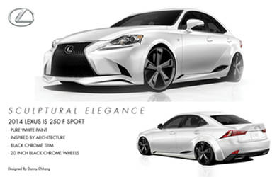 Lexus IS250 Sculptural Elegance