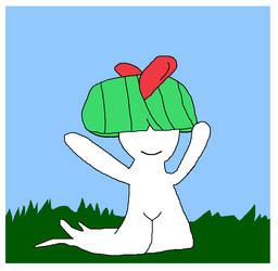 Ralts (Playing in the sun)