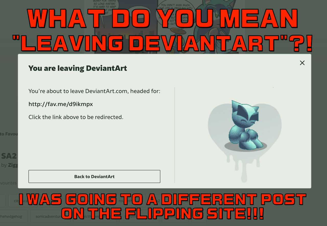 Deviantart Fail Link fail by 4-Chap on DeviantArt