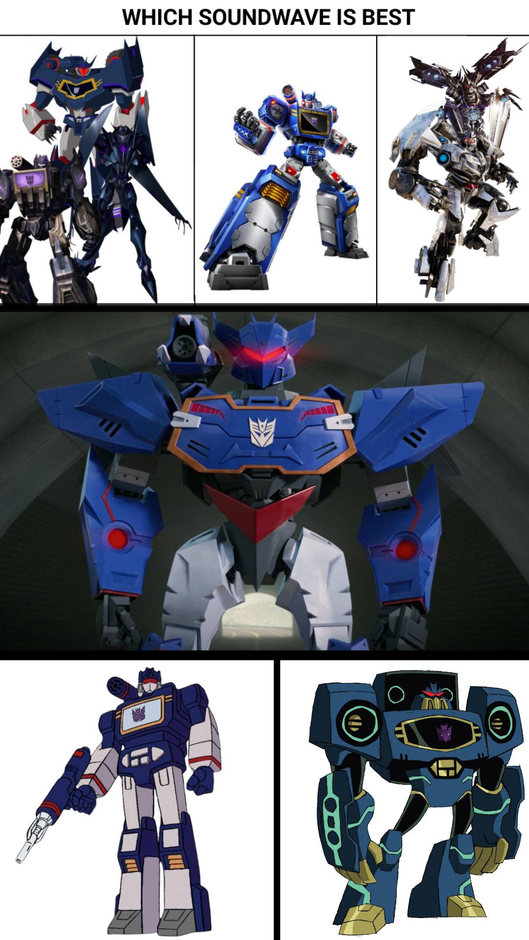 Which soundwave is best by michsel5672 on DeviantArt