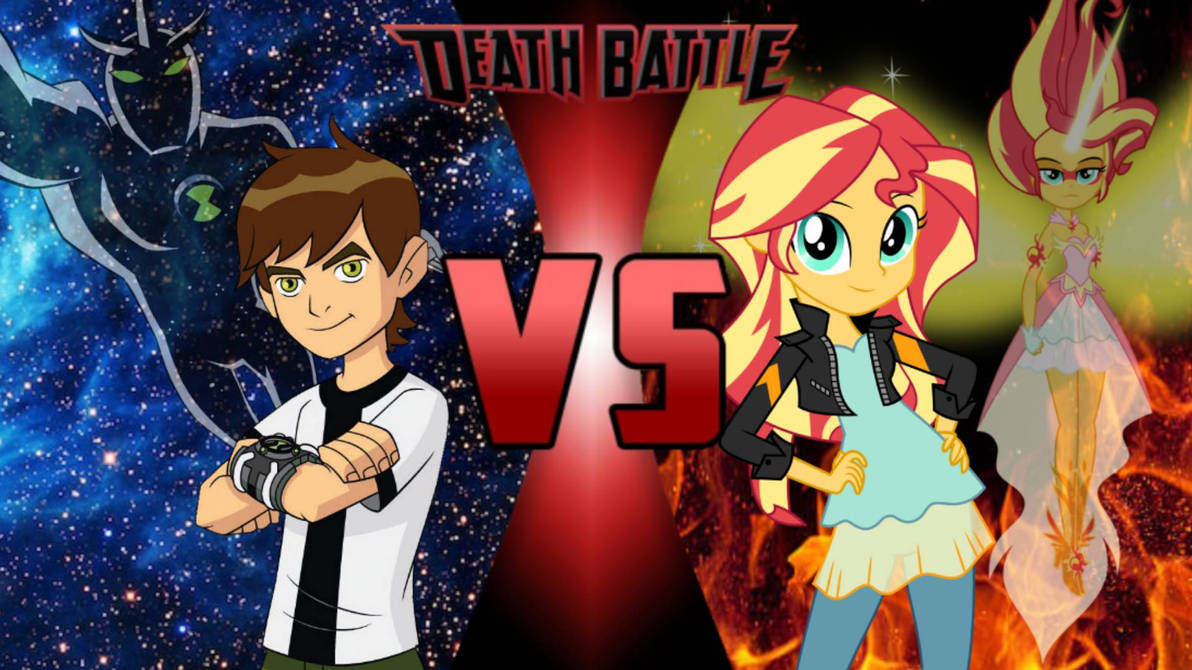 Ben 10 vs sunset shimmer by michsel5672 on DeviantArt
