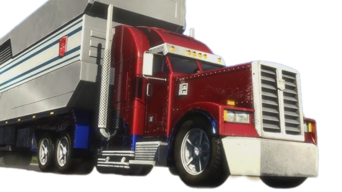 Tfp optimus prime truck mode by michsel5672 on DeviantArt