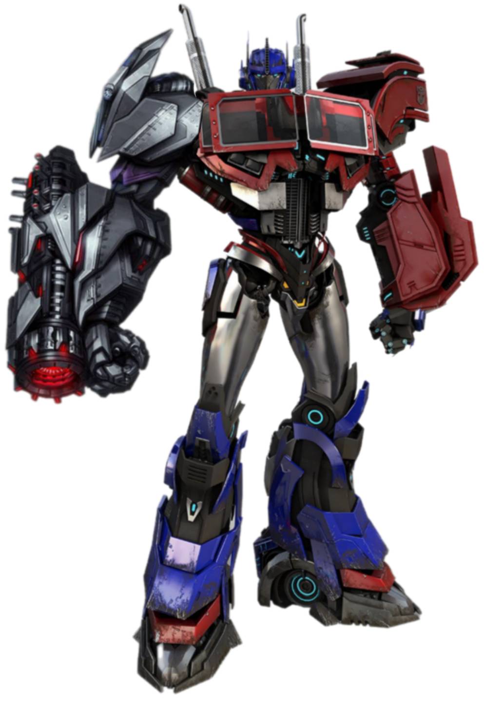 Tfu optimus with megatron arm (skybound) by michsel5672 on DeviantArt