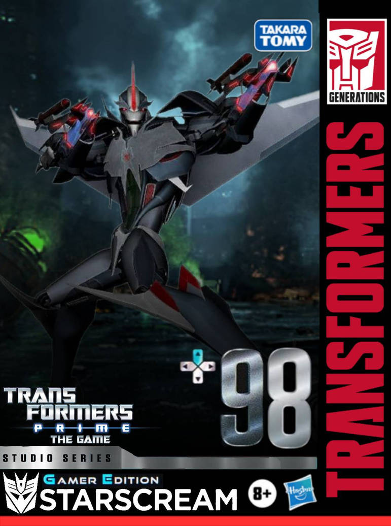 Stascream Tfp Studio series gamer edition: tfp vg starscream by michsel5672 on DeviantArt