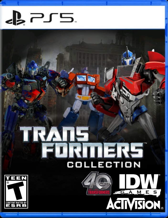 Transformers game collection ps5 by michsel5672 on DeviantArt