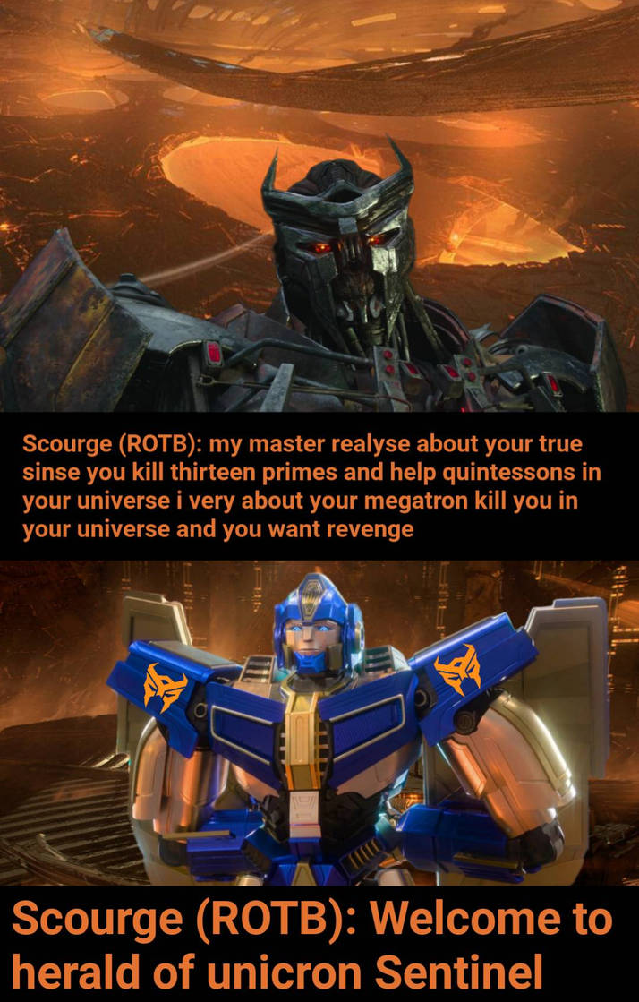 Rotob Sentinel join harld of unicron?! by michsel5672 on DeviantArt