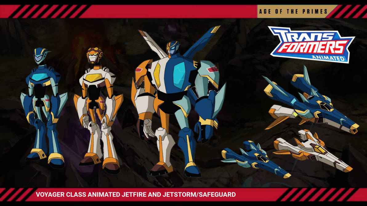 Age of the primes animated jetfire and jetstorm by michsel5672 on ...