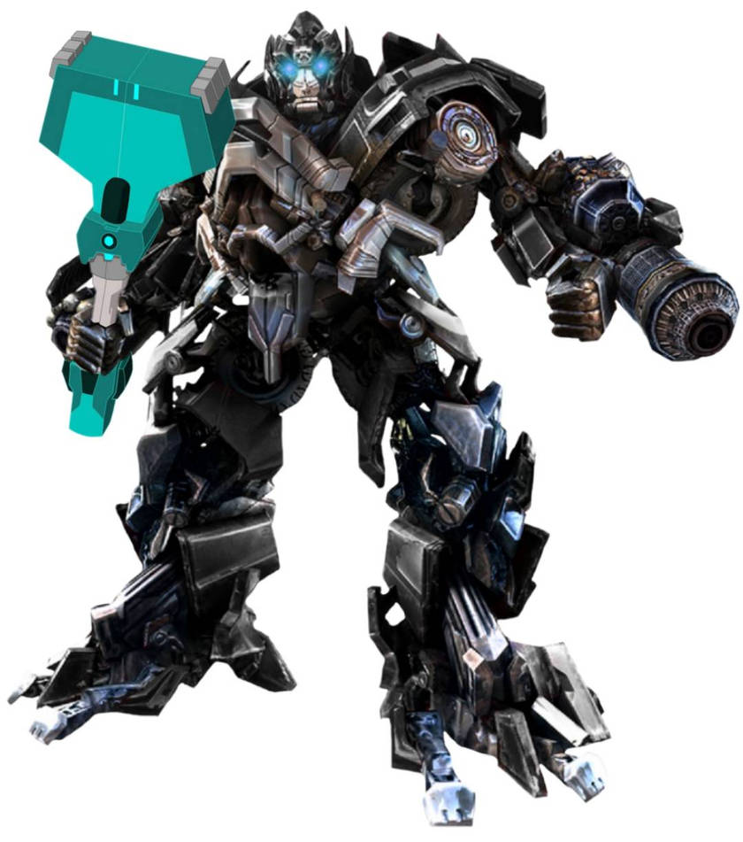 Ironhide with bashbreaker hammer mode by michsel5672 on DeviantArt