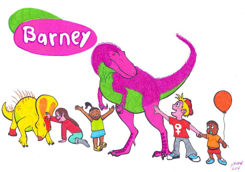 Realistic Barney by DarkHyena on DeviantArt