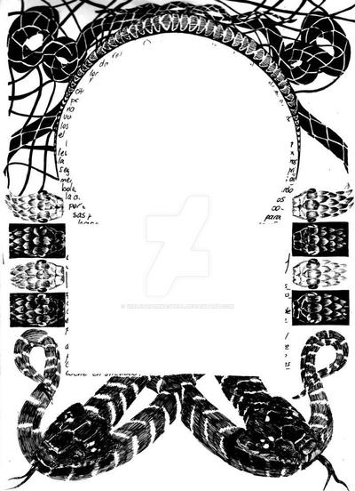 Page Border Design by VioletaBurnAsHell on DeviantArt